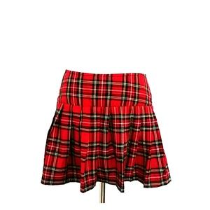 Red Plaid Tripp Skirt