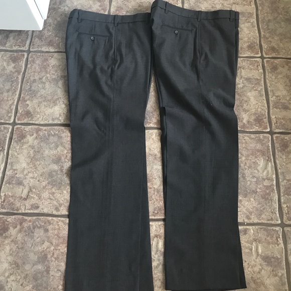 Gray slacks