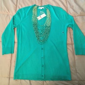 NWT Teal NY&Co cardigan