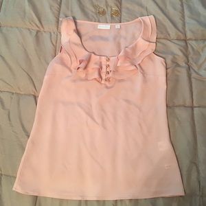 NY&Co Pink tank top blouse