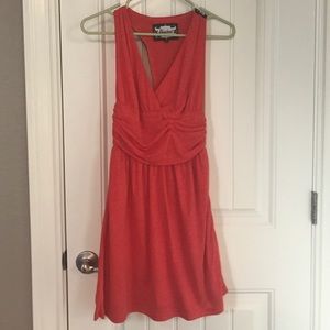 Salmon sun dress