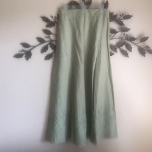 Linen Maxi skirt