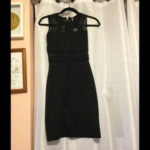 Black mini with black mesh panels