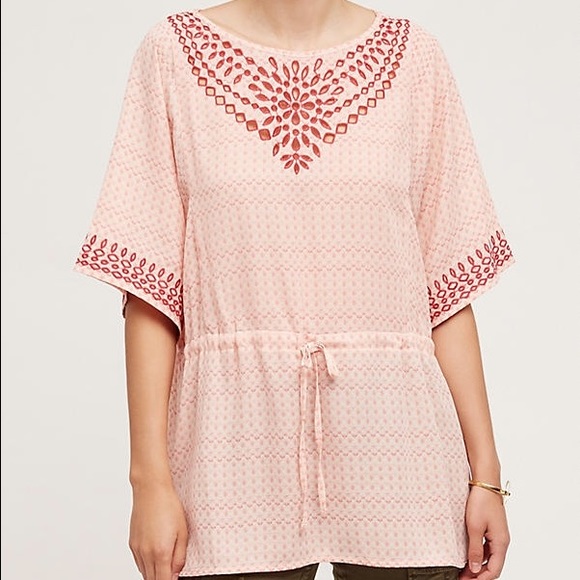 Anthropologie peasant top