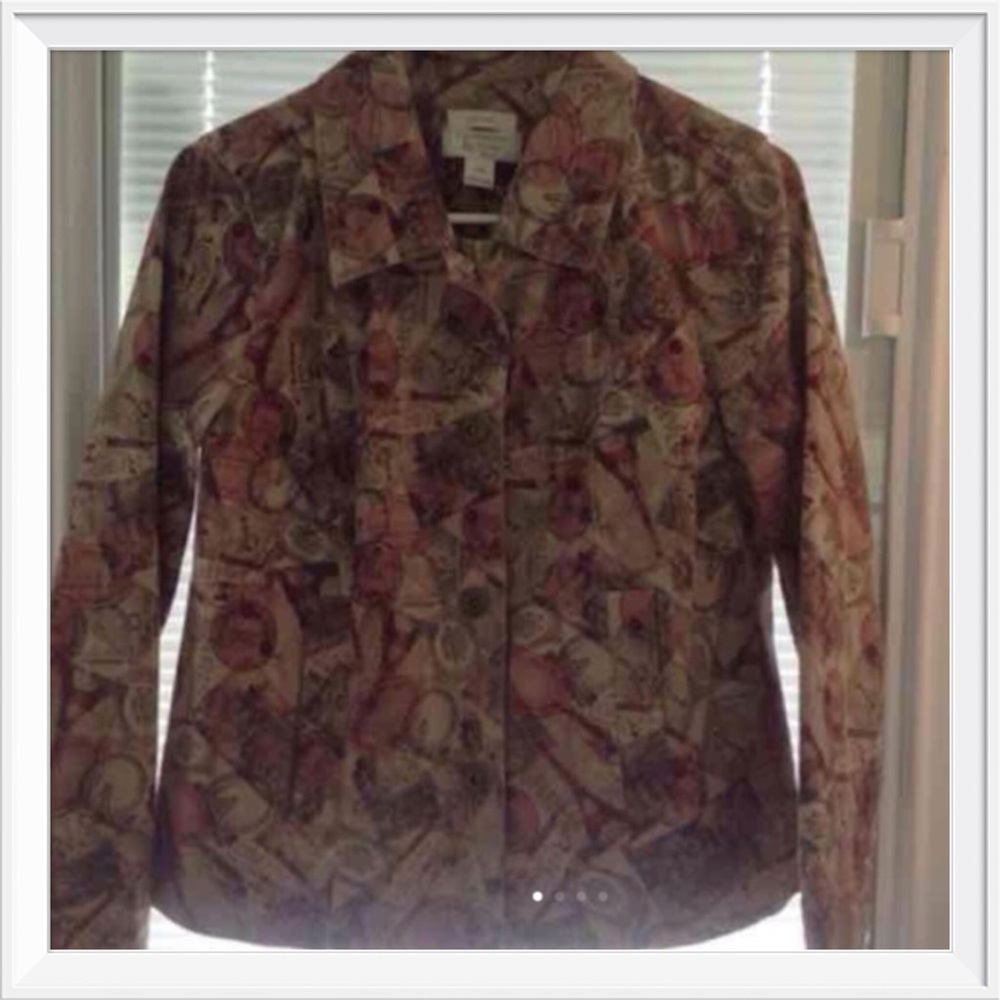 LN Christopher&Banks Stretch Denim Jacket