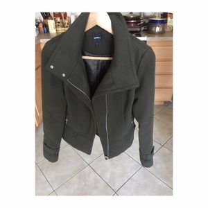 Express Olive Green Jacket