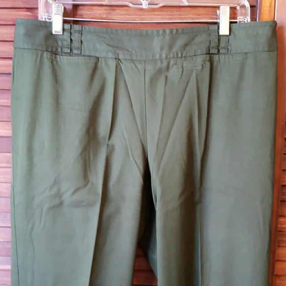 Ann Taylor Loft Capri Pants with side zipper