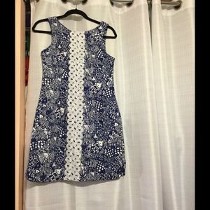 Blue and white Lilly Pulitzer dress