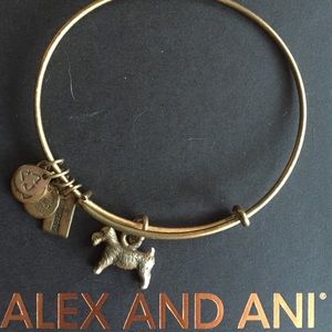 Alex and Ani Monopoly Dog Charm