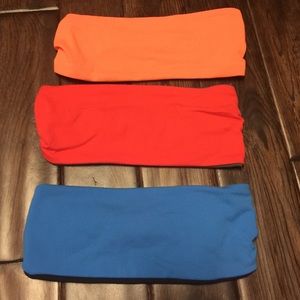 3 lululemon bang busted head bands