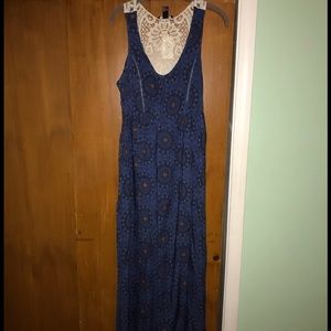 🆕 Forever 21 Blue Maxi Dress 👗
