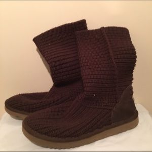 UGG knit boots