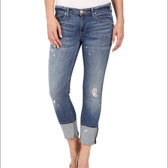 Hudson Muse Crop Skinny w/ 5in cuff Size: 27 - Picture 1 of 4