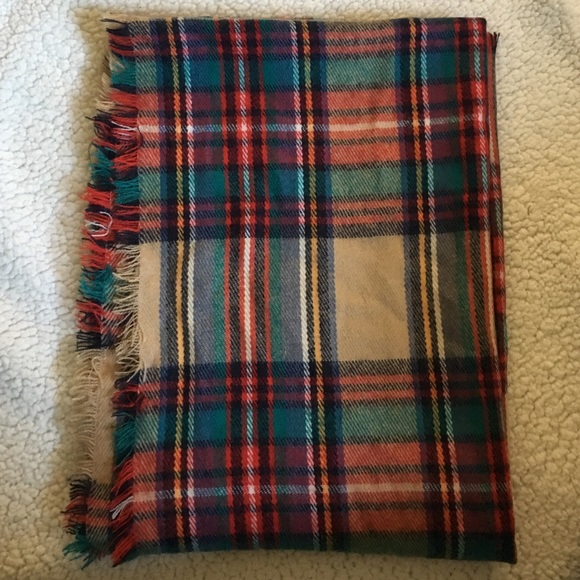 Plaid scarf