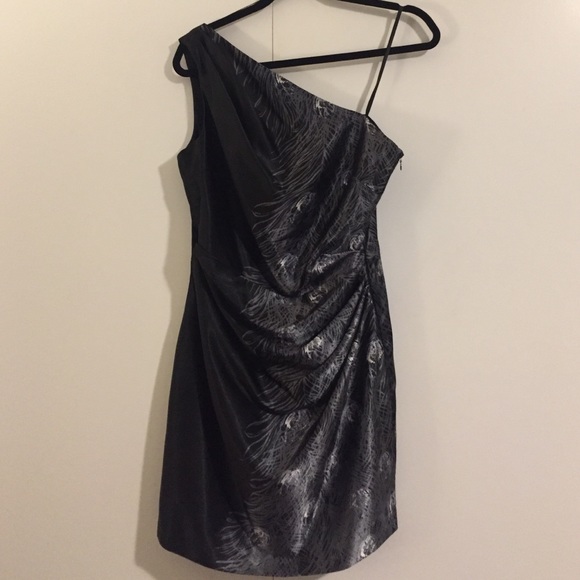 London Times one shoulder party dress