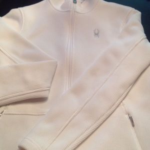 White heavy weight jacket (not bulky)