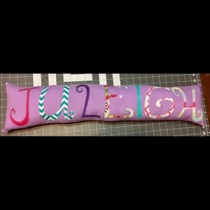 Personalized Appliqué Name Pillows!
