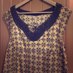 Free People size 10 top