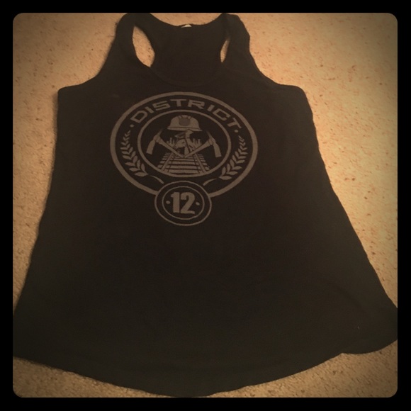 Black Hunger Games Tee