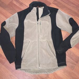 Taupe and black jacket - Size M