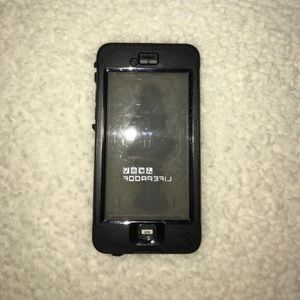 Black Lifeproof Case 6/6s. Barely used
