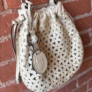 Fossil Leather Diecut Satchel