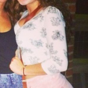 Long sleeved crop top from Urban Outfitters