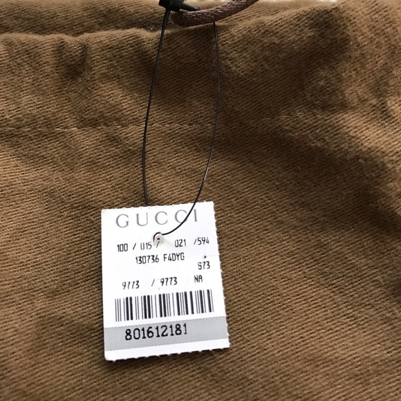 GUCCI AUTHENTIC CANVAS TOTE - Picture 4 of 4