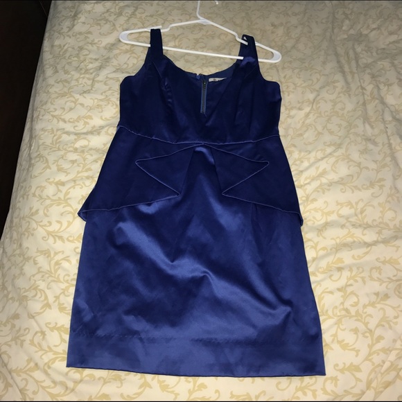 BCBG blue dress