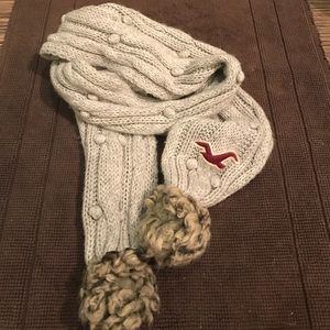 Grey Hollister scarf