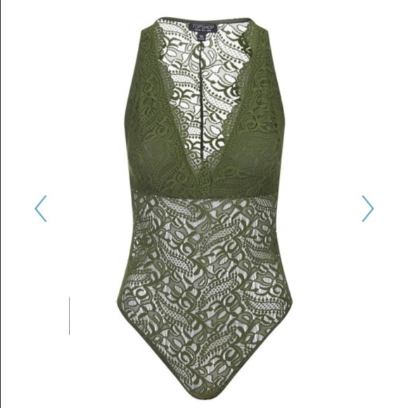 TopShop lace body suit