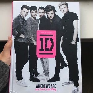 100% official One Direction: Where We Are book
