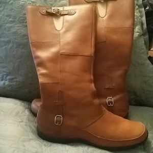 Leather boots wore 2x max