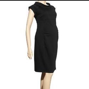 Gap Maternity cowl neck black 👗 dress size L