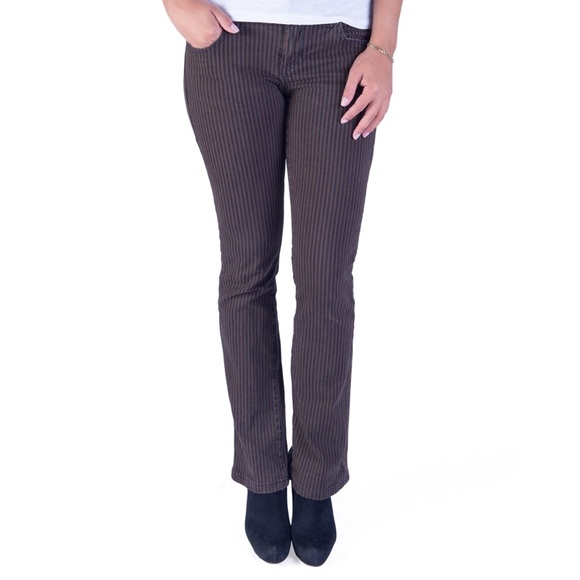 Joe's Jeans Jeans - NEW Black/Brown Striped Jeans Joe's Jeans Jeans - NEW Black/Brown Striped Jeans