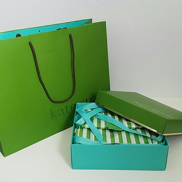 kate spade gift box and bag