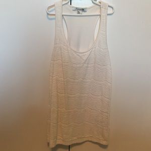 Forever 21 White Lace Tank Top