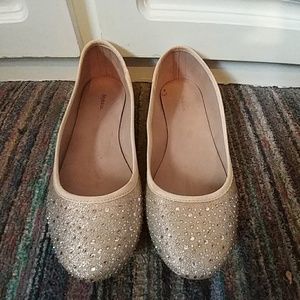 Sparkly flats