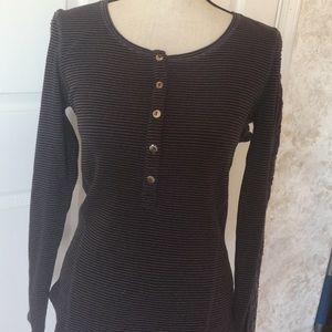 Long Sleeve Henley by Sanctuary S