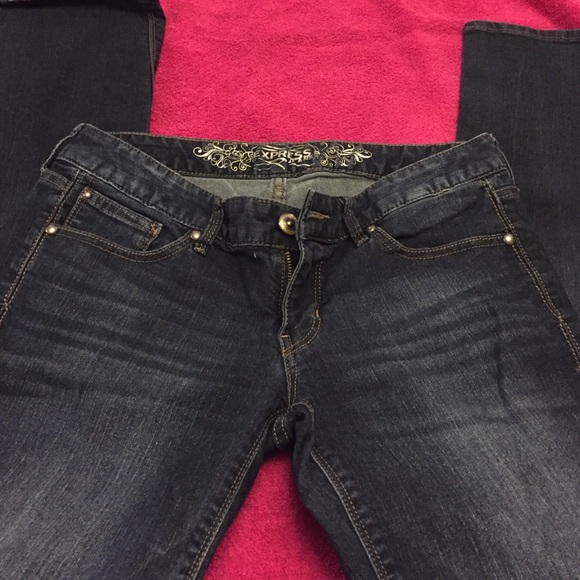 Size 4 ultra low rise Express jeans