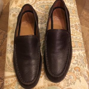 COACH THOMAS MUDSTONE MAHOGANY LOAFERS - great!!