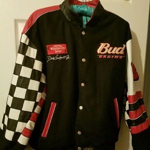 Dale Earnhart Jr. Leather/Reversible Jacket.