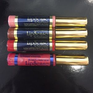 3 Lipsense colors and gloss bundle