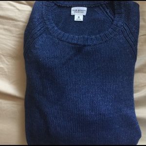 Men's Club Monaco Italian Yarn Sweater (Teal)