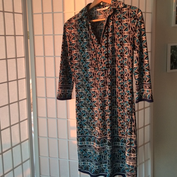 Max Studio printed stretch dress