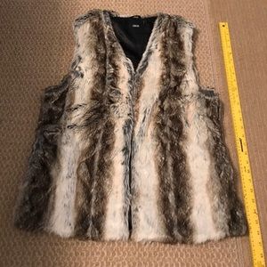Asos faux fur vest