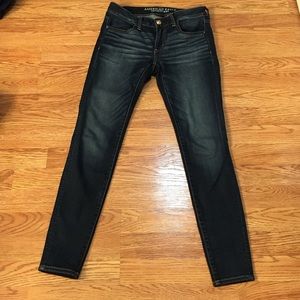 Super low American eagle leggings