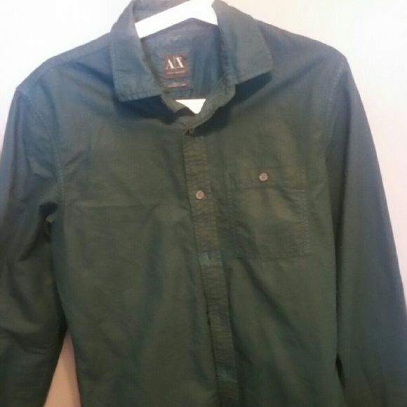 Armani Exchange button down shirt