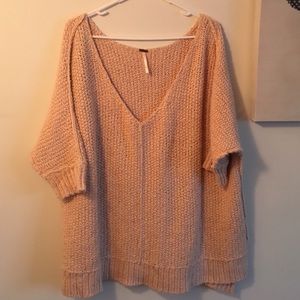 Free People knit sweater.