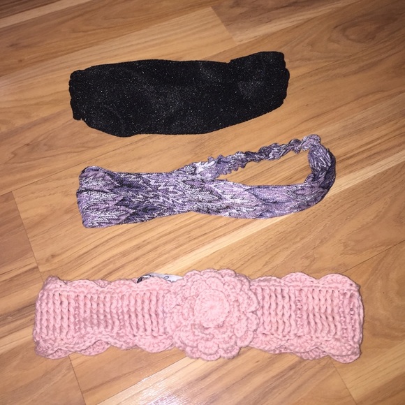 Three headbands